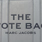 Marc Jacobs Grained Calfskin Small The Tote Bag Wolf Grey