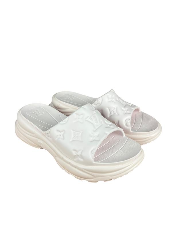 Louis Vuitton Pool Mules Pink