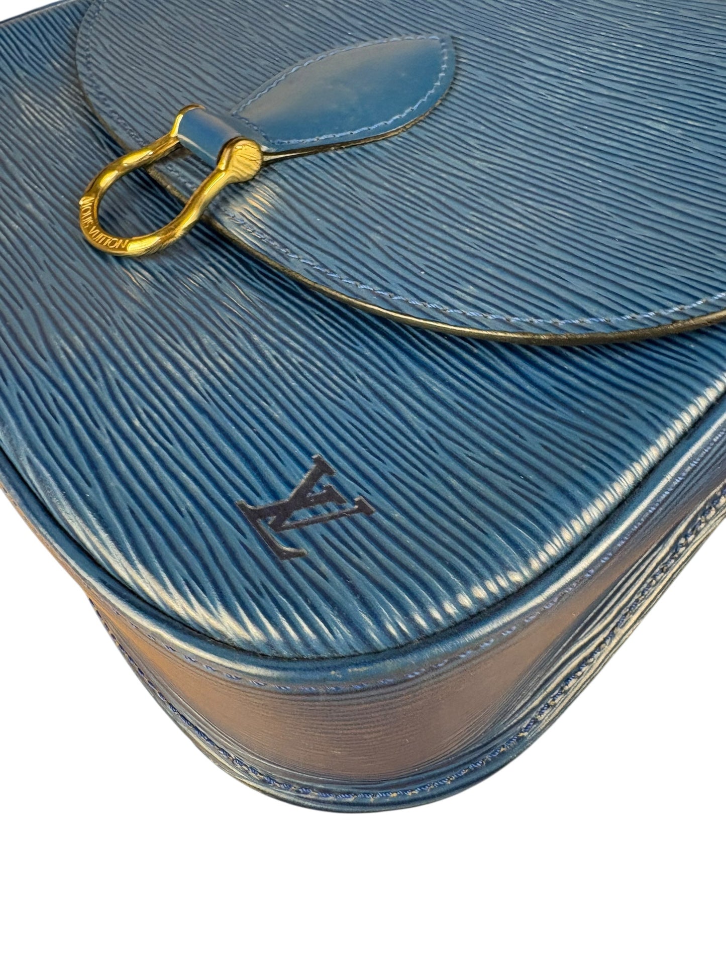 Louis Vuitton Blue Epi Saint Cloud Crossbody