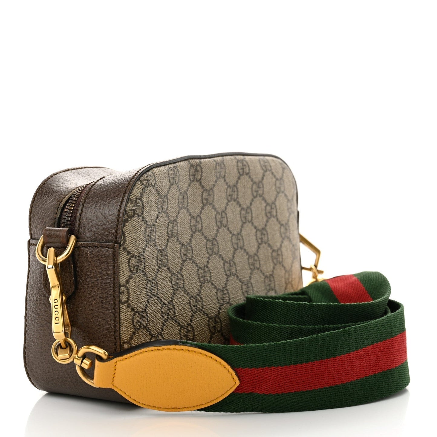 Amelia GG Supreme Monogram Web Neo      Shoulder Bag Beige New Acero Crop