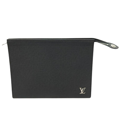 Louis Vuitton Pochette Voyage  Leather Clutch Bag