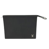 Louis Vuitton Pochette Voyage  Leather Clutch Bag