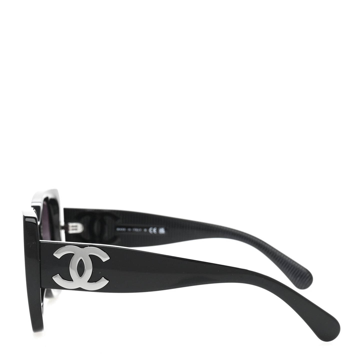 Amelia Square Polarized CC Sunglasses 5494-A Black