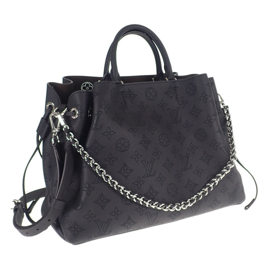 Louis Vuitton Bella Tote 2Way Bag Mahina Black