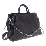 Louis Vuitton Bella Tote 2Way Bag Mahina Black
