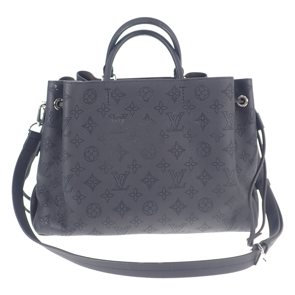 Louis Vuitton Bella Tote 2Way Bag Mahina Black