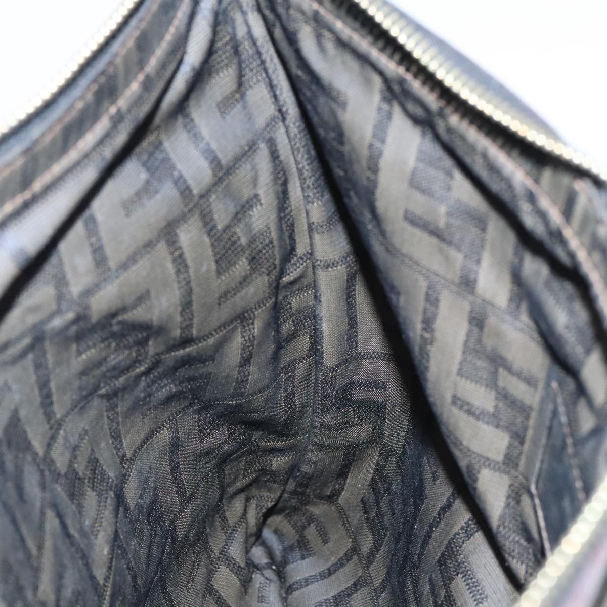 Fendi Zucca  Canvas Clutch Bag (Pre-Owned)