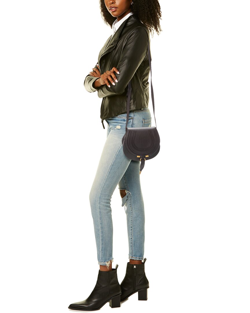 CHL - CC o? Marcie Small Leather Saddle Bag