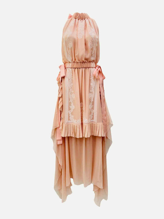 FENDI Pink Size US 4 Midi Dress