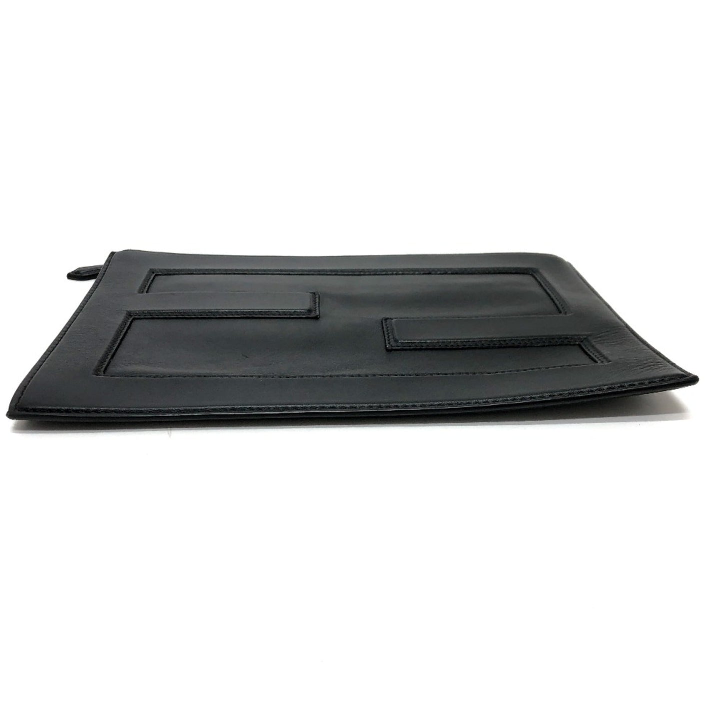 Fendi  Leather Clutch Bag (Pre-Owned)