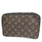 Louis Vuitton Trousse Pochette  Canvas Clutch Bag