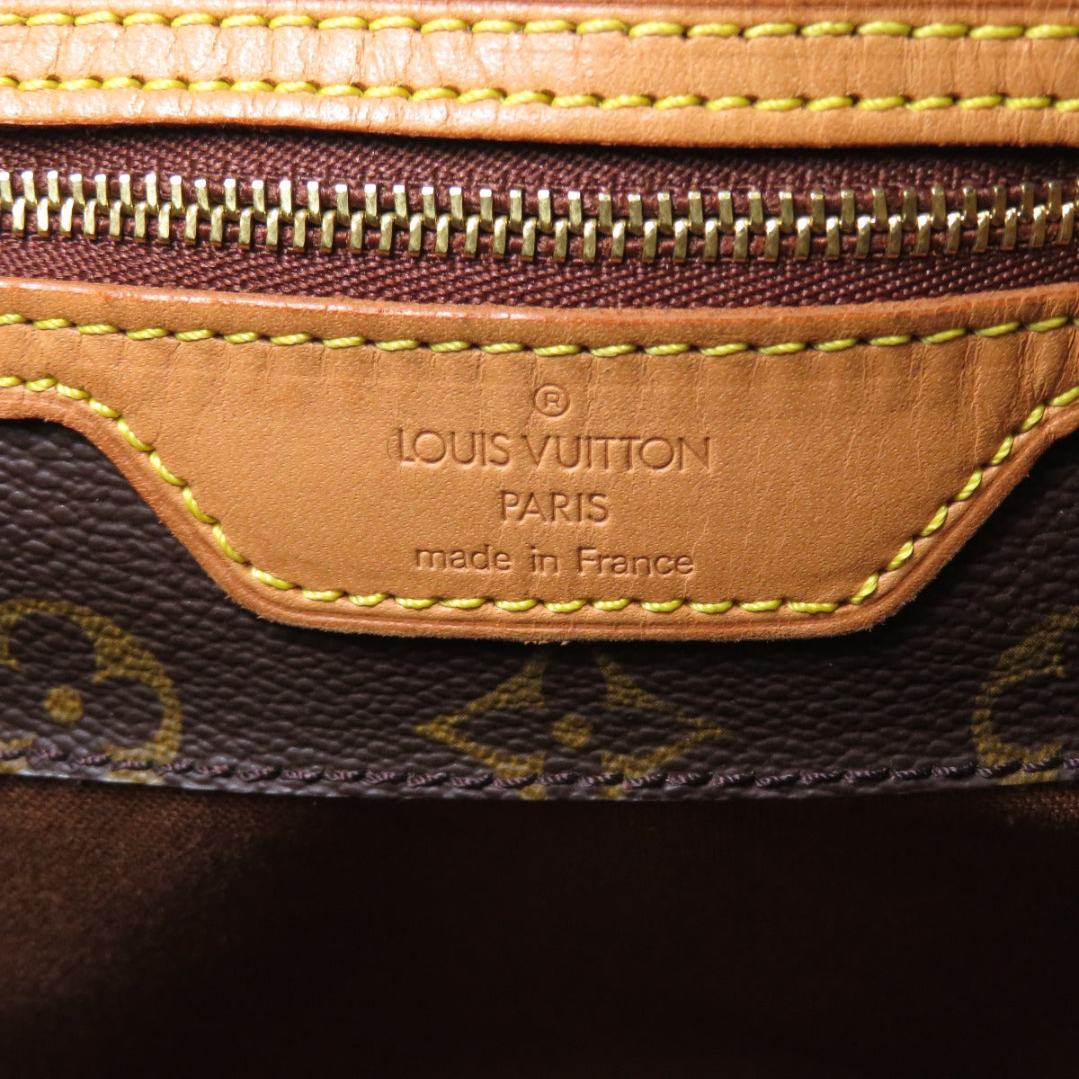 Louis Vuitton Hippo Piano Tote Bag Monogram Canvas