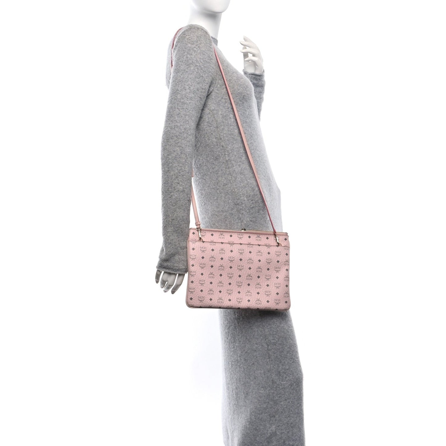 jmb          jmb        Visetos Medium Crossbody Pouch Powder Pink