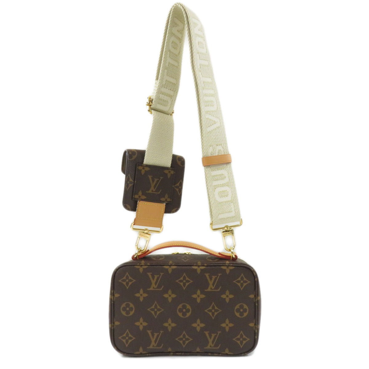 Louis Vuitton Utility Crossbody Handbag Monogram Canvas