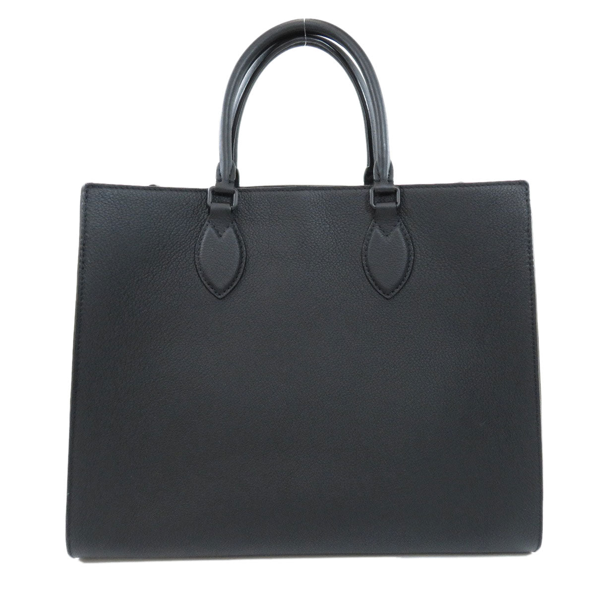 Louis Vuitton Lock Me Tote MM Tote Bag Calf Noir