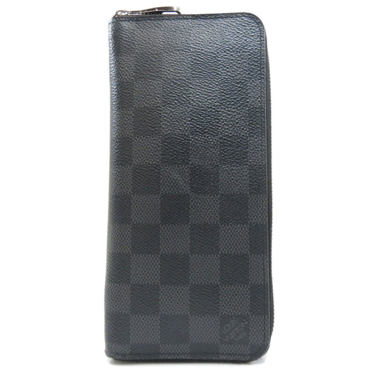 Louis Vuitton Zippy Vertical Damier Graphite Long Wallet