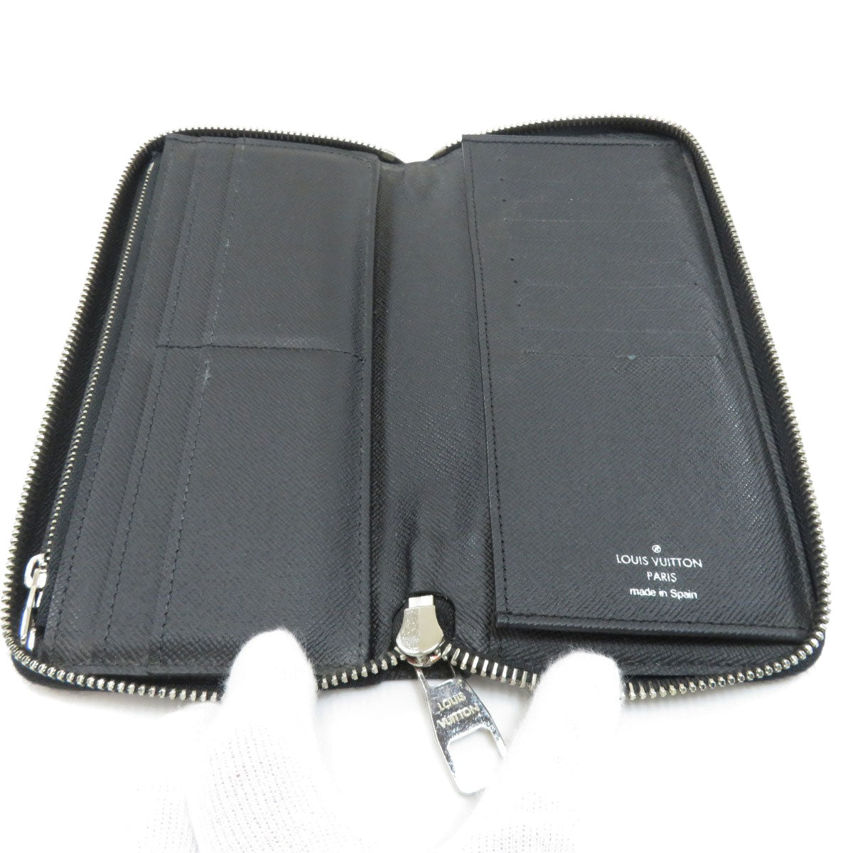 Louis Vuitton Zippy Vertical Damier Graphite Long Wallet