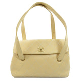 Chanel Cocomark Gold Metal Fittings Matelasse Tote Bag Calf
