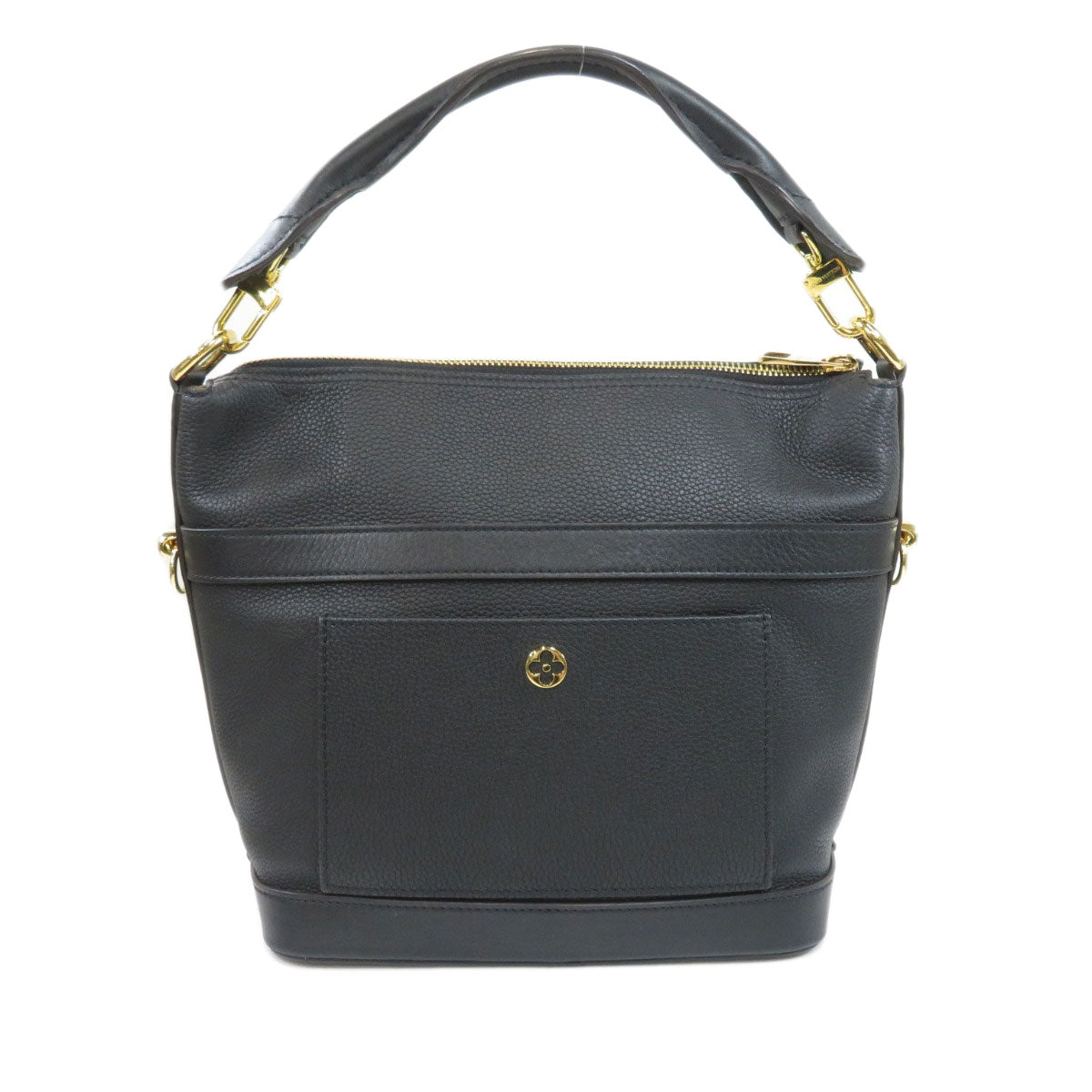 Louis Vuitton Cruiser PM Handbag Taurillon Leather Black