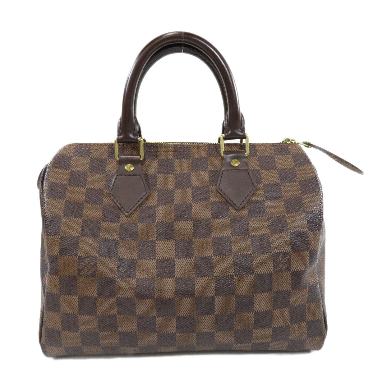 Louis Vuitton Speedy 25 Damier Ebene Boston Bag