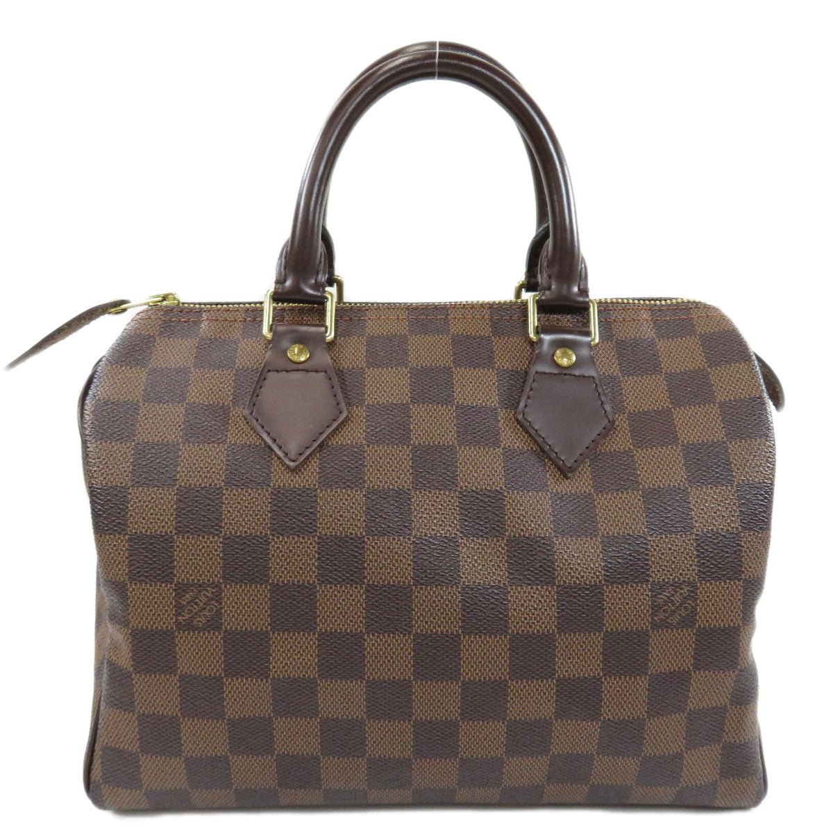 Louis Vuitton Speedy 25 Damier Ebene Boston Bag