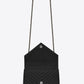 Saint Laurent Classic Medium College Monogram Black SiLouis Vuittoner-Toned