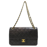 Chanel Chain Shoulder Matelasse Gold Hardware Shoulder Bag Calf
