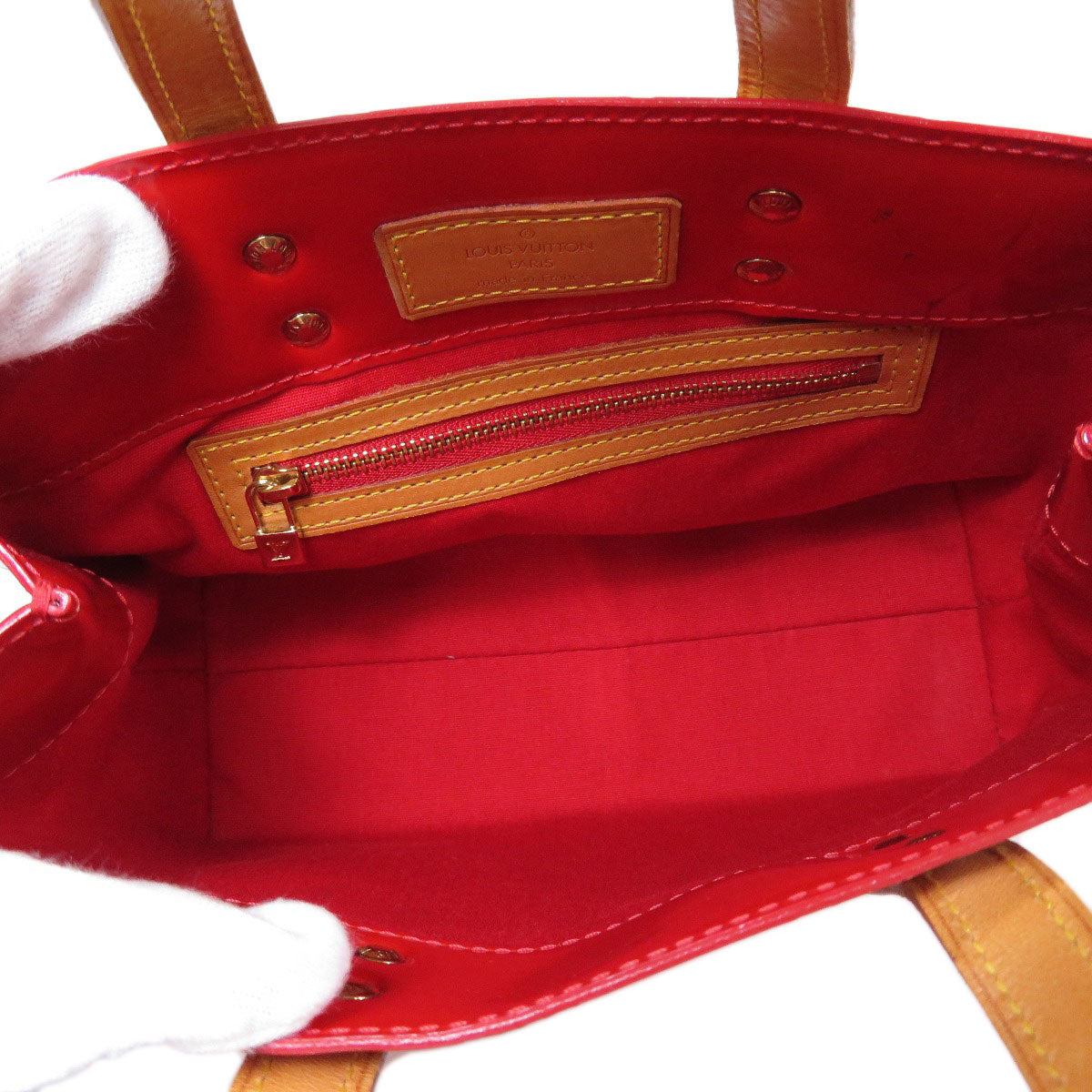 Louis Vuitton Lead PM Vernis Handbag Rouge