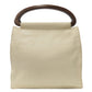 Chanel Cocomark Handbag Leather White