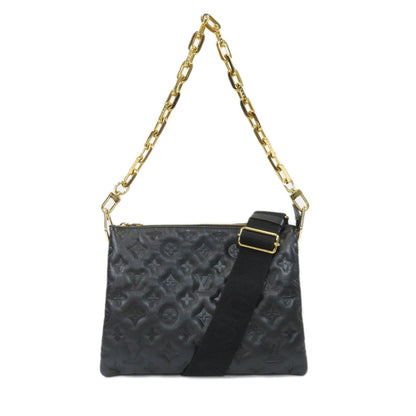 Louis Vuitton Coussin PM Handbag Lambskin Noir