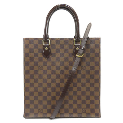 Louis Vuitton Sac Plat PM Damier Ebene Tote Bag