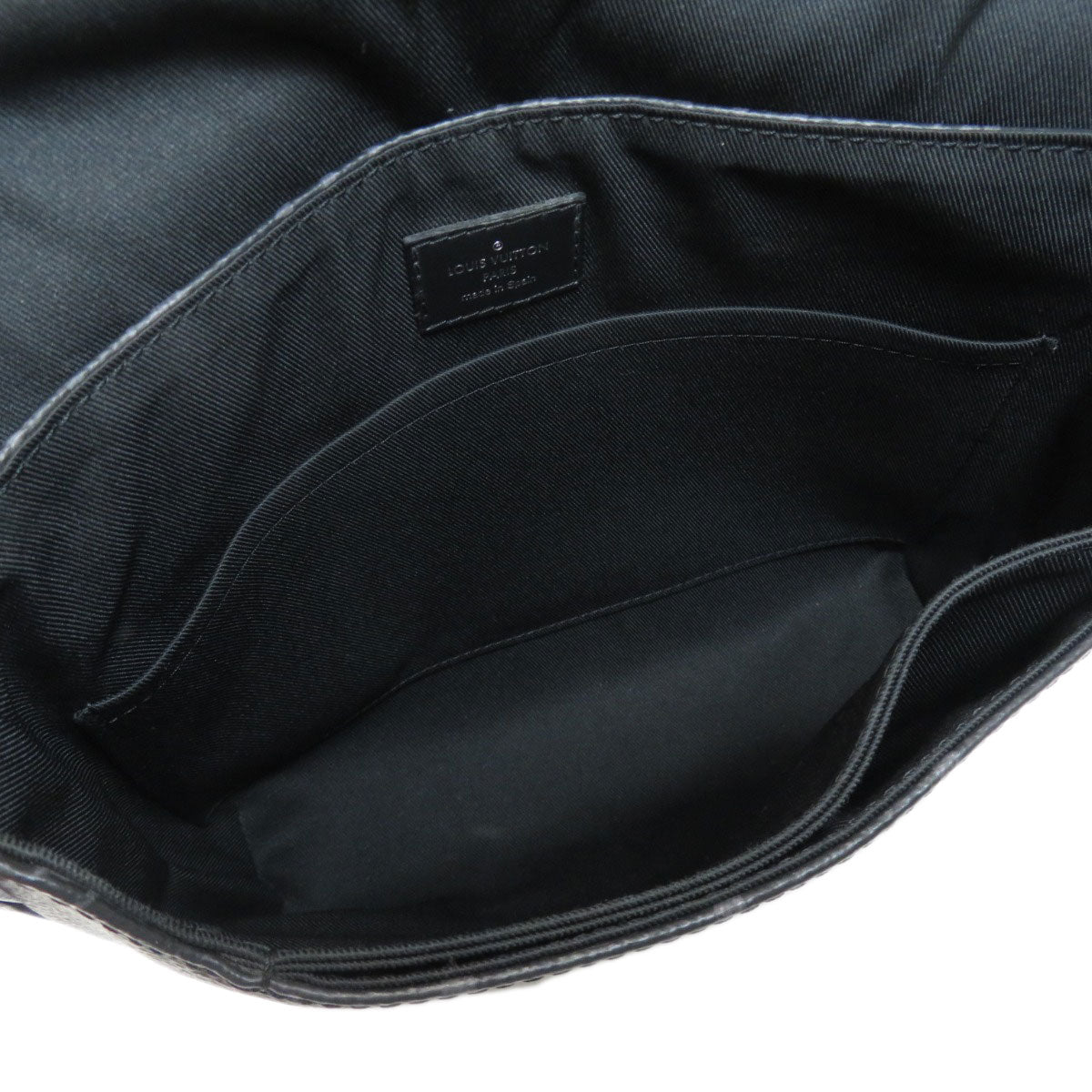 Louis Vuitton District PM NM Monogram Eclipse Shoulder Bag Black