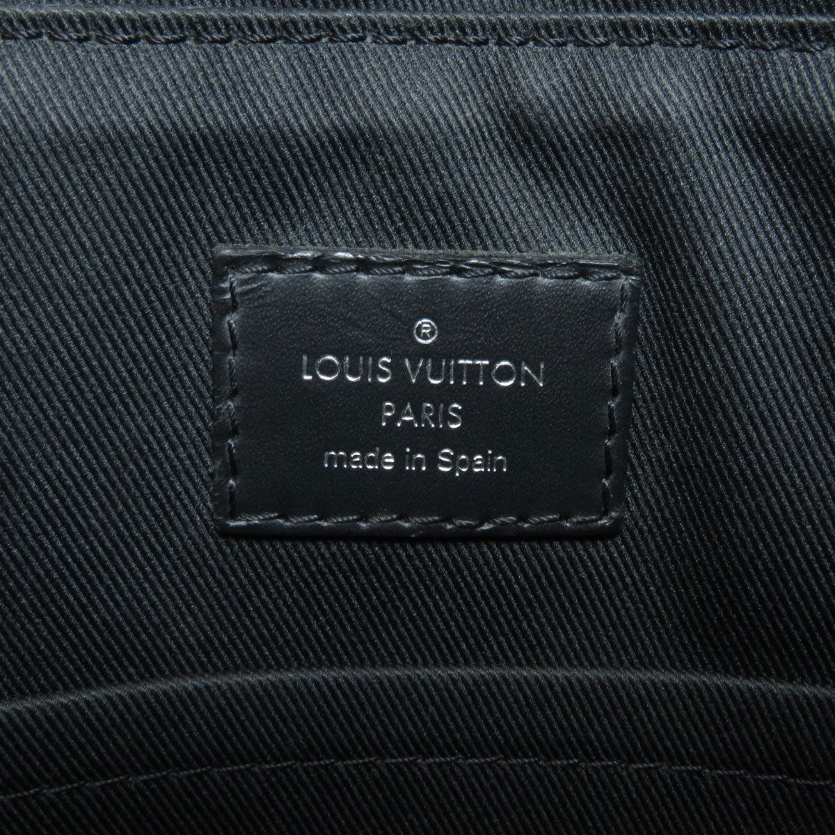 Louis Vuitton District PM NM Monogram Eclipse Shoulder Bag Black