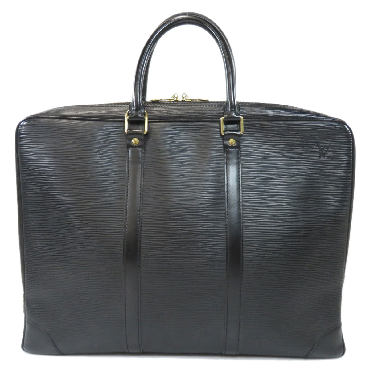 Louis Vuitton Porte Document Voyage Epi Leather Business Bag