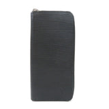 Louis Vuitton Zippy Vertical Epi Leather Long Wallet Black