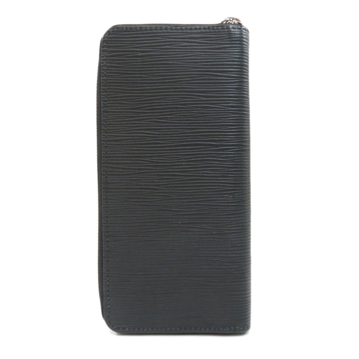 Louis Vuitton Zippy Vertical Epi Leather Long Wallet Black