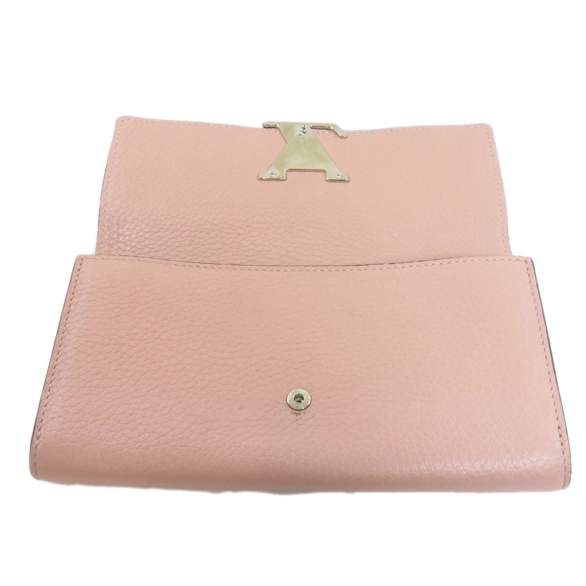 Louis Vuitton Portefeuille Capucines Magnolia Long Wallet Taurillon