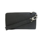 Louis Vuitton Zippy Dragonne Taiga Long Wallet Black Leather