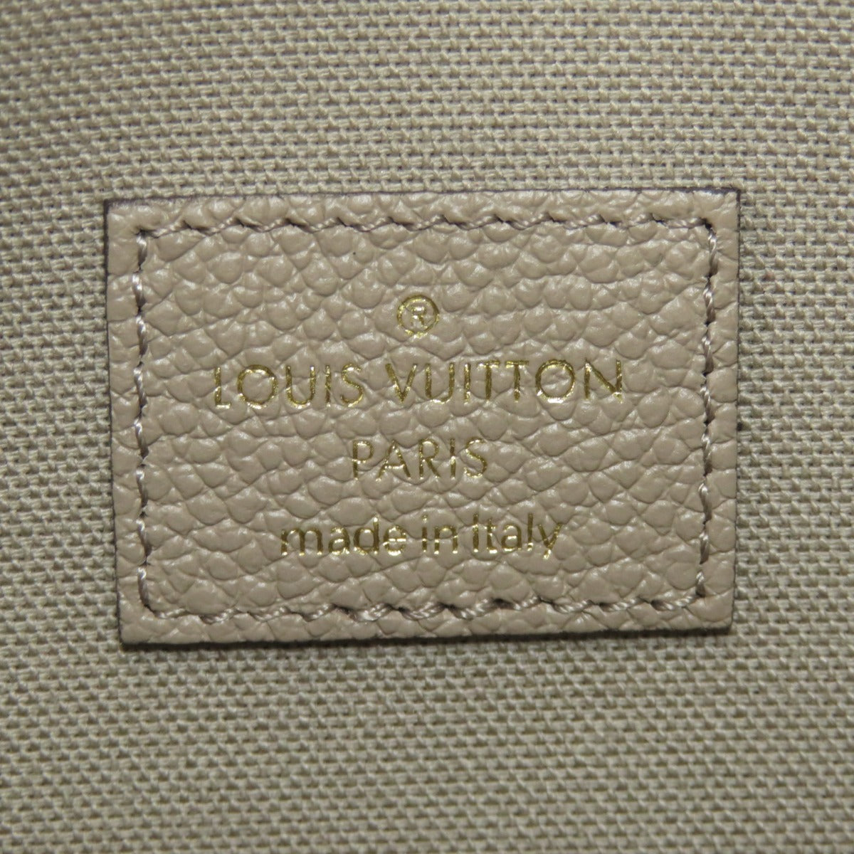 Louis Vuitton Pochette Felicie Shoulder Bag Monogram Implant Creme