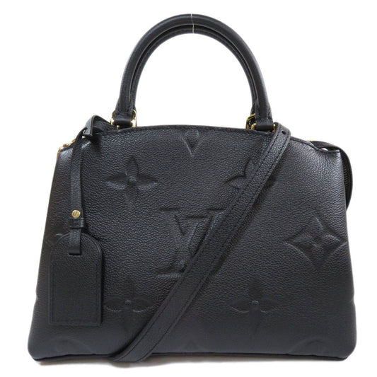Louis Vuitton Petit Palais PM Handbag Emplant Black
