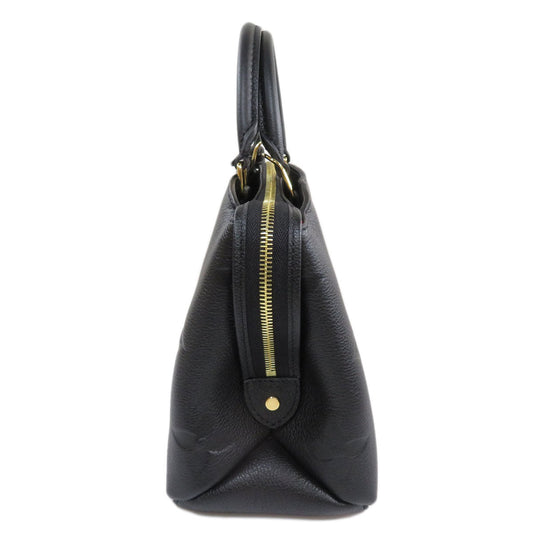 Louis Vuitton Petit Palais PM Handbag Emplant Black