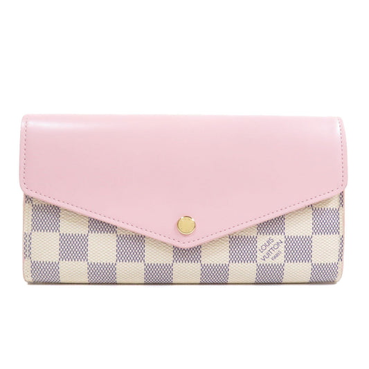 Louis Vuitton Portefeuille Sarah Damier Azur Long Wallet