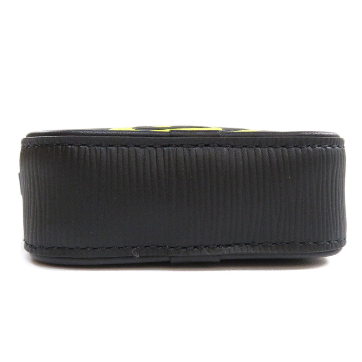 Louis Vuitton Danube PM Epi Shoulder Bag Leather Black