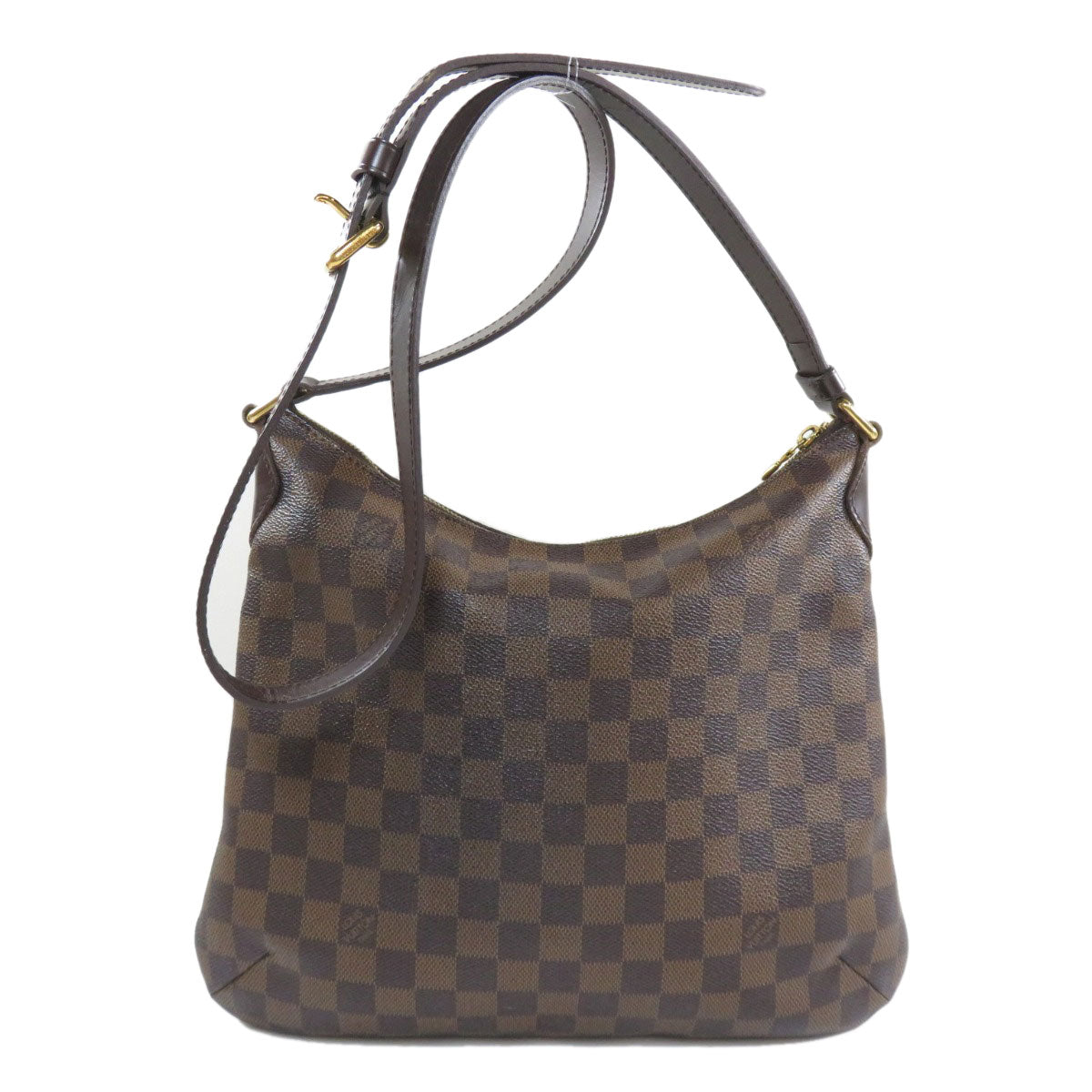 Louis Vuitton Bloomsbury PM Damier Ebene Shoulder Bag Canvas
