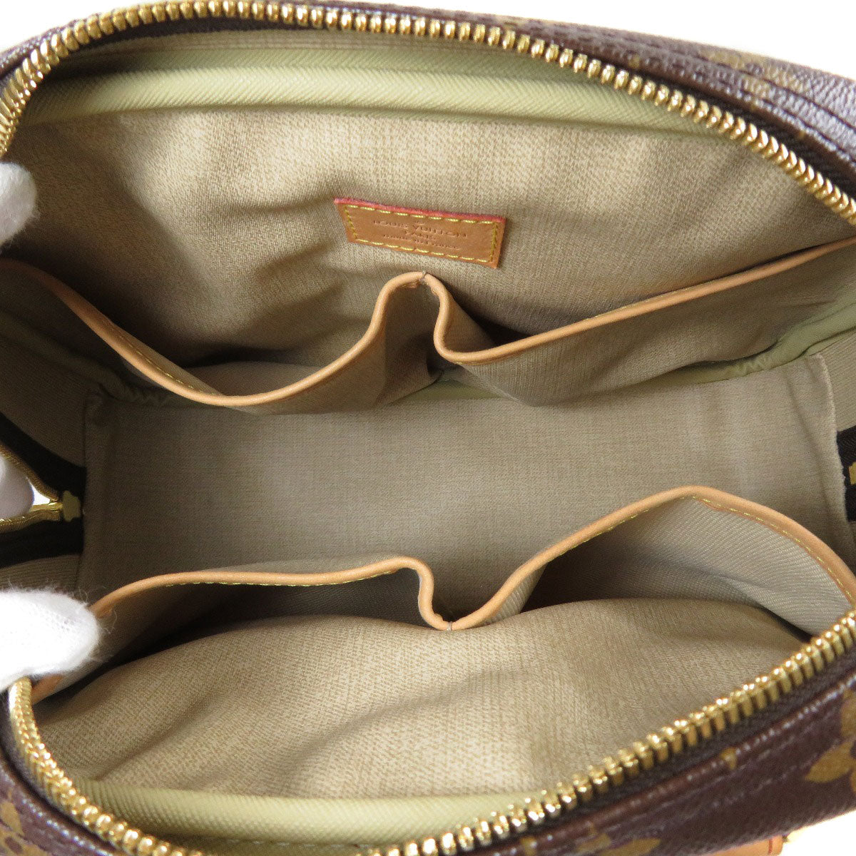Louis Vuitton Trouville Handbag Monogram Canvas