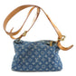 Louis Vuitton Baggy PM Shoulder Bag Denim Blue