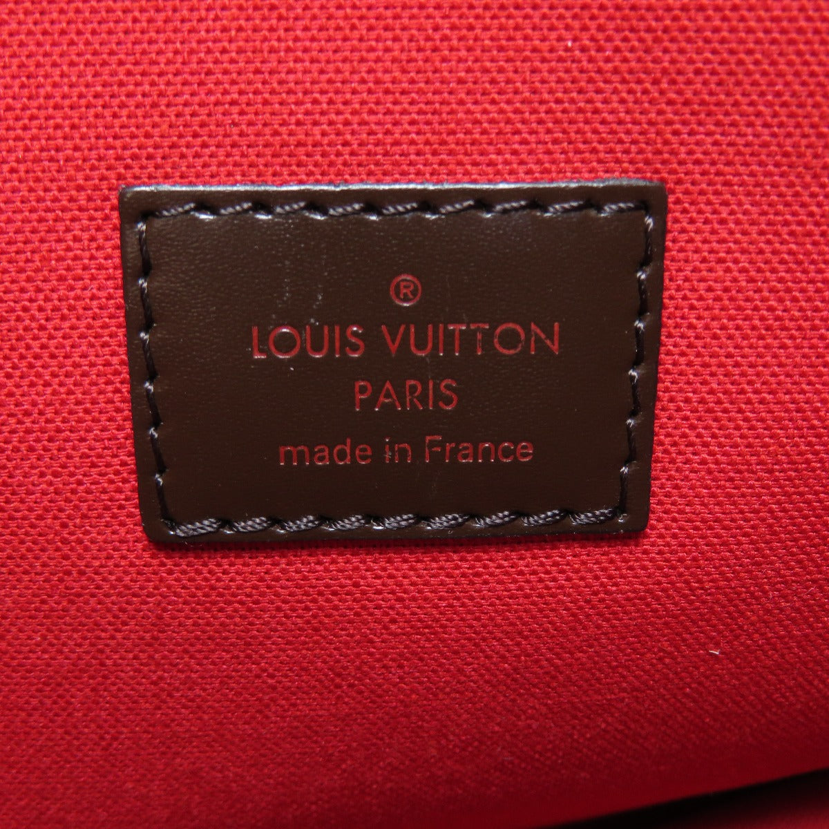 Louis Vuitton Thames PM Damier Ebene Handbag Canvas