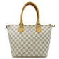 Louis Vuitton Saleya PM Damier Azur Handbag Canvas