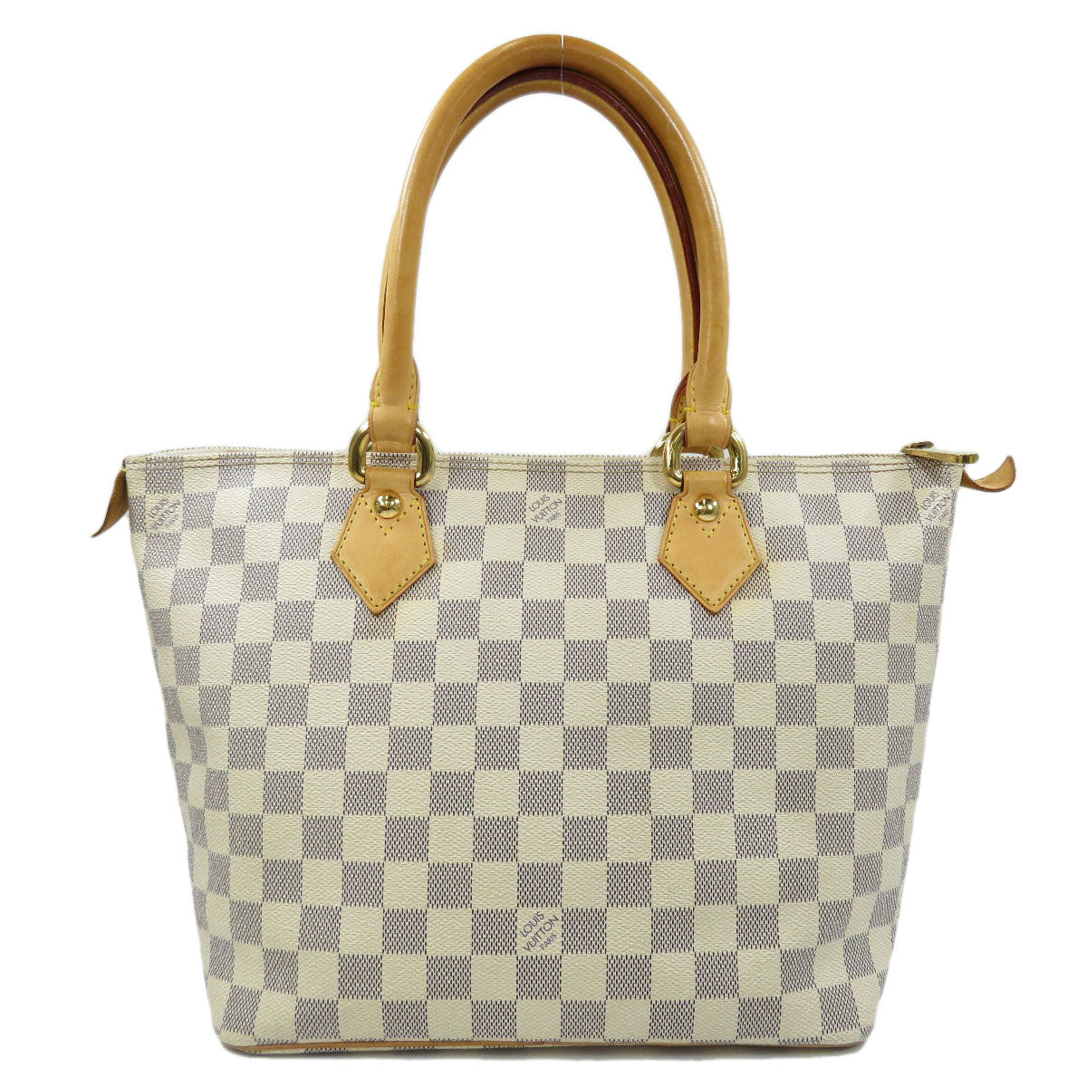 Louis Vuitton Saleya PM Damier Azur Handbag Canvas