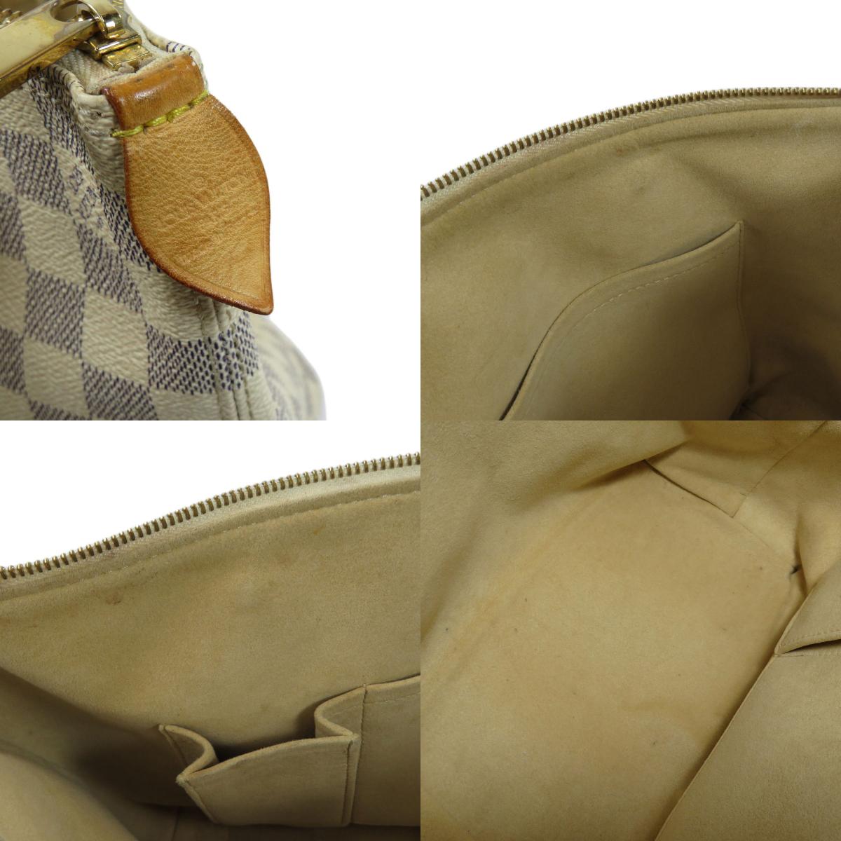 Louis Vuitton Saleya PM Damier Azur Handbag Canvas